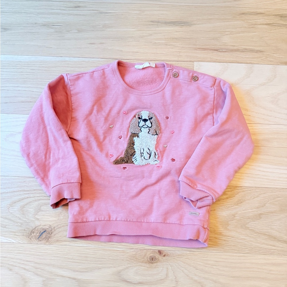 MYNIMO Embroidered Cavalier Sweatshirt (24mo/92)